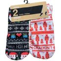 Chaussettes fêtes de Noel
