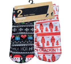 Chaussettes fêtes de Noel
