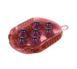 Striegelhandschuh massierend und entspannend