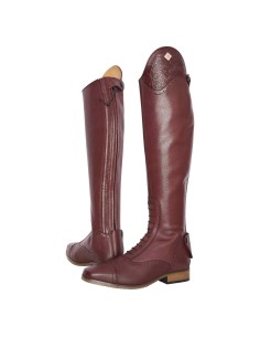 Botas de montar Olania de cuero plateado Imperiel-Riding