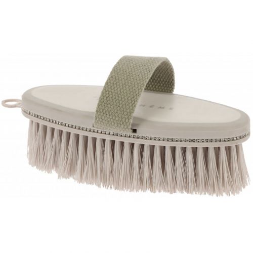 Brosse à Cheval Equerry Manche Caoutchouc - Douce Pour Crinière - Neuve