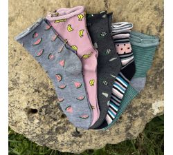 Lot de 5 paires de chaussette Bixtra 95% coton