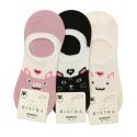 3 Paar Socken Invisible Socks Brixta 95% Baumwolle
