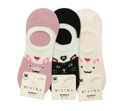 3 Paar Socken Invisible Socks Brixta 95% Baumwolle