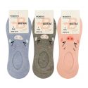 3 Paar Socken Invisible Socks Brixta 95% Baumwolle