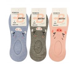 3 Paar Socken Invisible Socks Brixta 95% Baumwolle