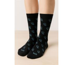 Chaussettes Balanced Co. Circle Game grey hands