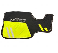 Cubre riñones impermeable fluorescente forrado de vellón Euro-Star