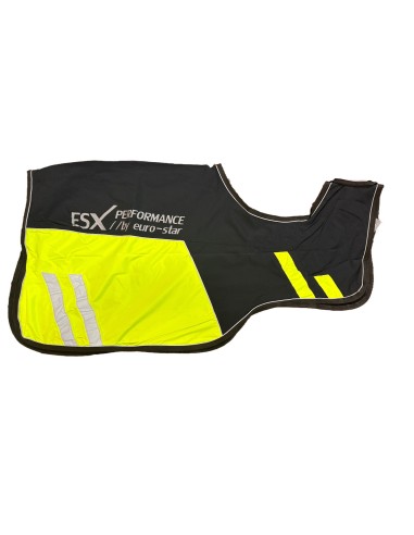 Cubre riñones impermeable fluorescente forrado de vellón Euro-Star