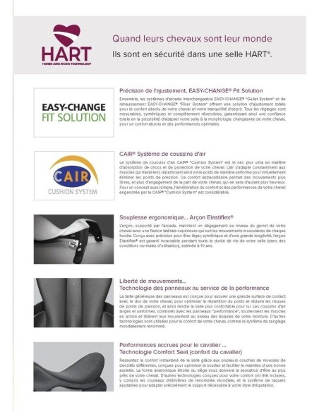 Silla de montar Wintec Pro - Doma Hart