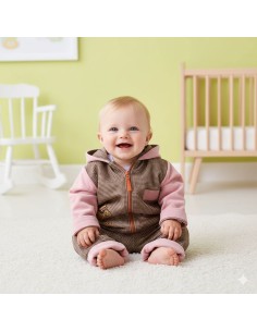 Veste coton carreaux  bébé  Haute qualité à -70% Equi-Thème  -70% by Equi-Thème déstockage