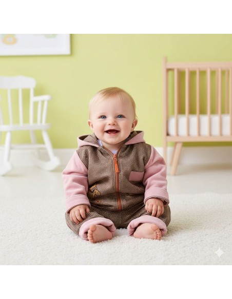 Veste coton carreaux  bébé  Haute qualité à -70% Equi-Thème  -70% by Equi-Thème déstockage