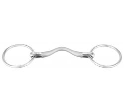 Mors droit 2 anneaux SPRENGER - Satinox passage de langue