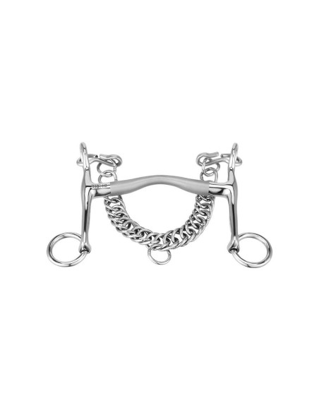 Mors de bride SPRENGER - Satinox branches courtes