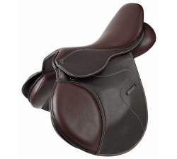 Selle Mixte cuir synthétique TdeT Chocolat