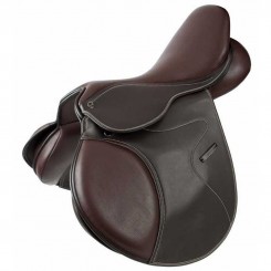 Selle Mixte cuir synthétique TdeT Chocolat