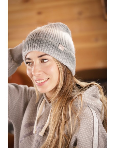 Bonnet PENELOPE Mila gris chiné