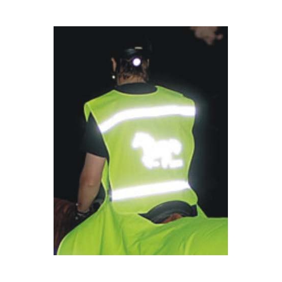 Gilet fluo et réfléchissant de sécurité taille adultes