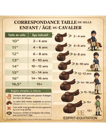 Selle bardette Guy Cantin Évolution éducative