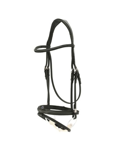 Bridon Pro-Jump avec Slide & Lock muserolle combinée Stubben