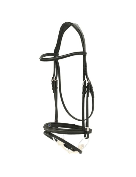 Bridon Pro-Jump avec Slide & Lock muserolle combinée Stubben