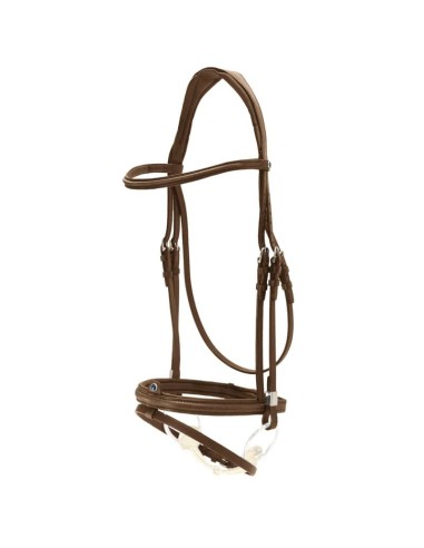 Bridon Pro-Jump avec Slide & Lock muserolle combinée Stubben