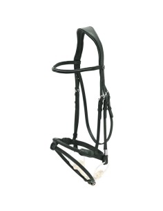 Cabezada Pro-Jump con muserola de cuerda Slide & Lock Stubben