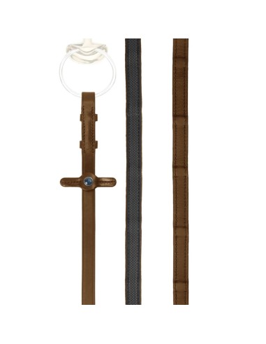 Riendas de cuero NT Extra Grip Stubben
