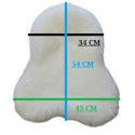 Couvre selle en peau de mouton Made in France