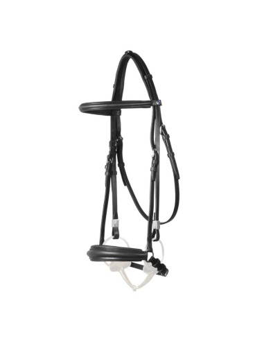 Bridon Leitrim avec Slide & Lock muserolle allemande Stubben