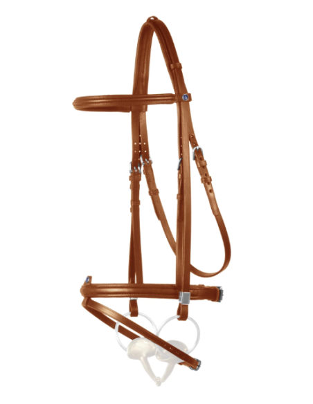 Cabezada Leitrim con muserola Slide & Lock flash Stubben