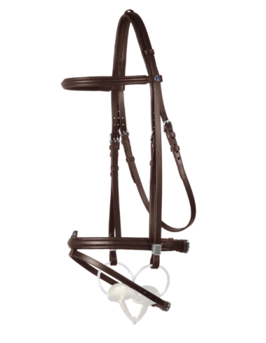 Cabezada Leitrim con muserola Slide & Lock flash Stubben