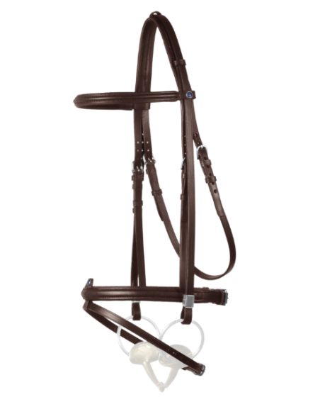 Bridon Leitrim avec Slide & Lock muserolle combinée Stubben