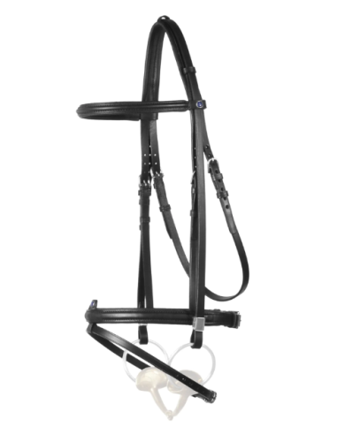 Bridon Leitrim avec Slide & Lock muserolle combinée Stubben