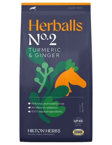 Friandises Herballs n°2  Hilton Herbs - Curcuma + Gingembre - 2kg
