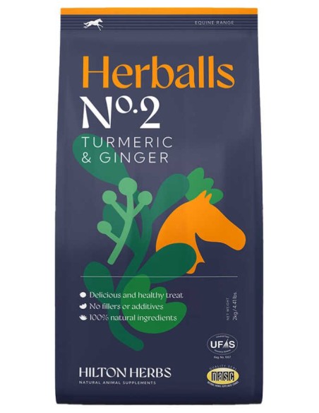 Friandises Herballs n°2  Hilton Herbs - Curcuma + Gingembre - 2kg