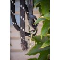 PENELOPE Lanyard Seil und Leder Schwarz