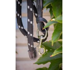 Longe PENELOPE Corde et cuir 1.5m