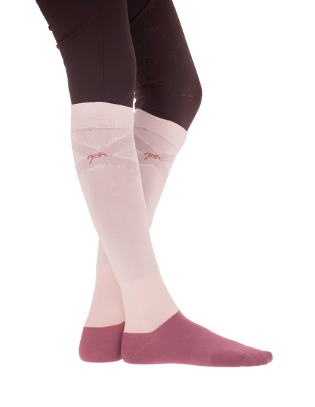 Chaussettes d'équitation PENELOPE Gummy lot de 2