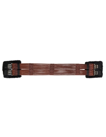 Sangle en corde avec boucles à rouleaux et rembourrage Stubben