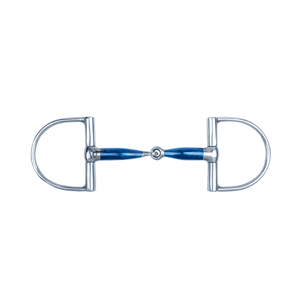 Bocado anatómico simple Sweet Iron D-Ring Waldhausen