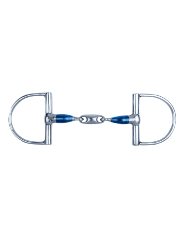 Verdun Sweet Iron D-Ring doppelt gebrochenes anatomisches Gebiss Waldhausen