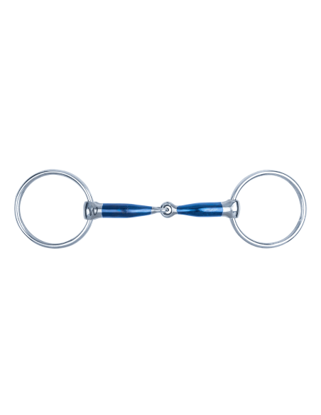 Mors de filet Sweet Iron simple brisure anatomique Waldhausen