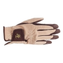 Gants Touch-screen spécial écrans tactiles Horze Marron / Beige