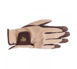 Gants Touch-screen spécial écrans tactiles Horze Marron / Beige