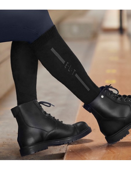 Chaussettes d’équitation unisexes en mérinos ELT