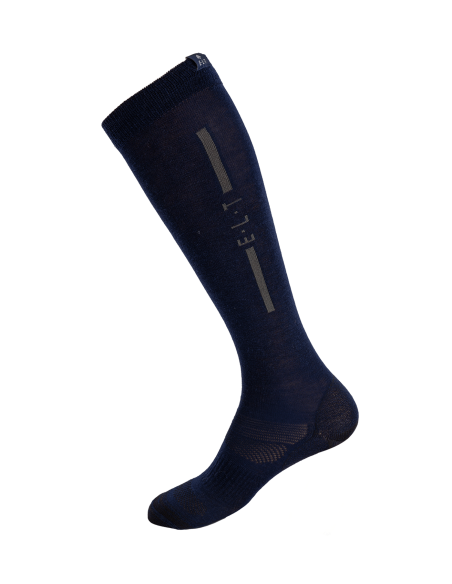 Chaussettes d’équitation unisexes en mérinos ELT