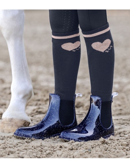Calcetines de montar con purpurina, para niños ELT