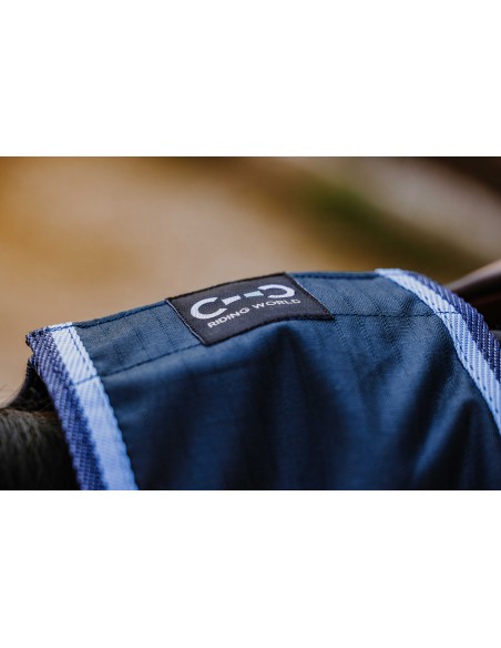 Couvre-reins RIDING WORLD - Eco 600D: Protégez votre cheval avec sty