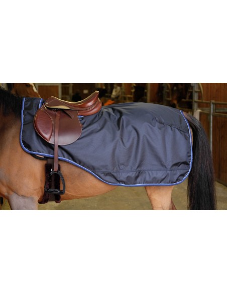 Couvre-reins imperméable EQUITHEME - TYREX 1680D - doublé Coolmax: 